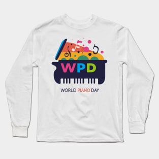 World Piano Day – March Long Sleeve T-Shirt